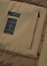SOFEELATE® padded barn jacket with hood