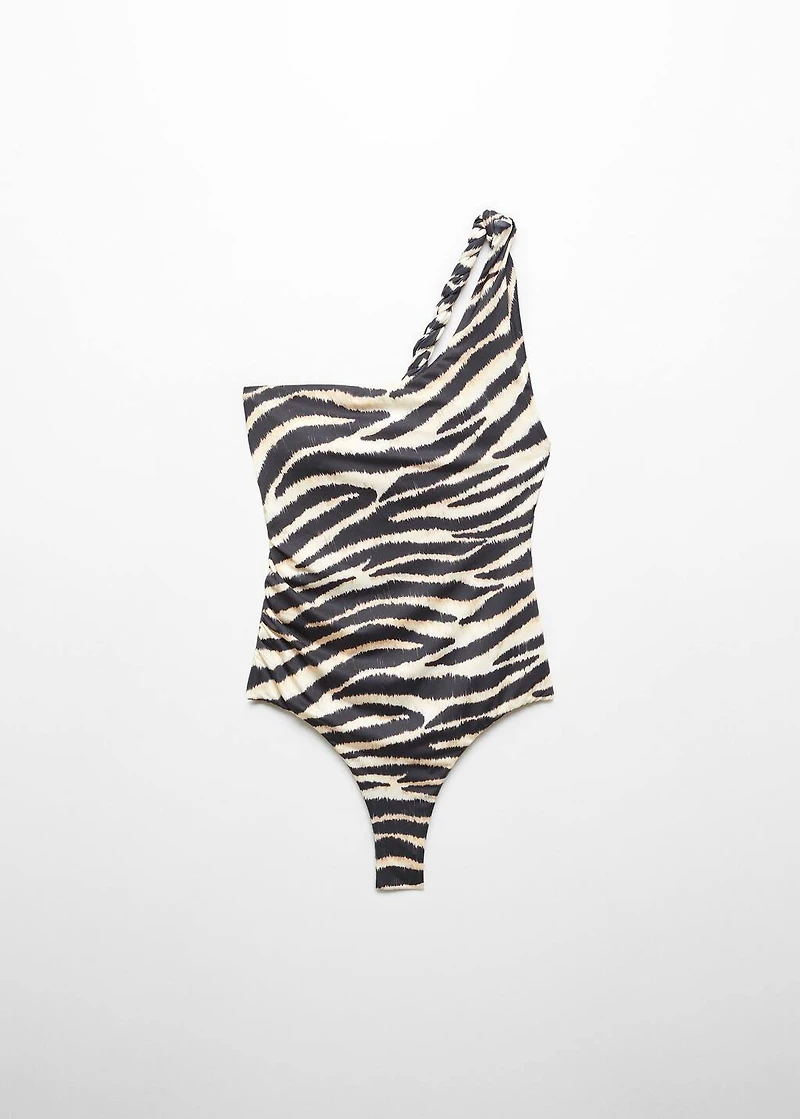 Animal print swimsuit