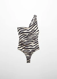 Animal print swimsuit