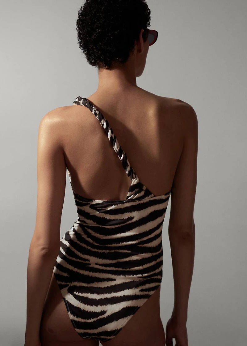Animal print swimsuit