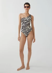 Animal print swimsuit