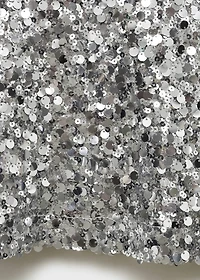 Sequin midi skirt