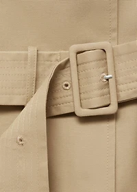 Classic trench coat with belt