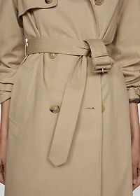 Classic trench coat with belt