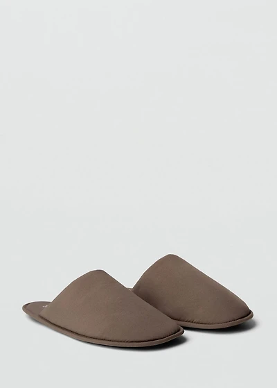 Padded slippers