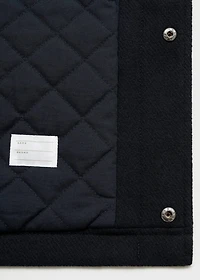 Cloth coat with pockets