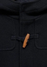 Cloth coat with pockets