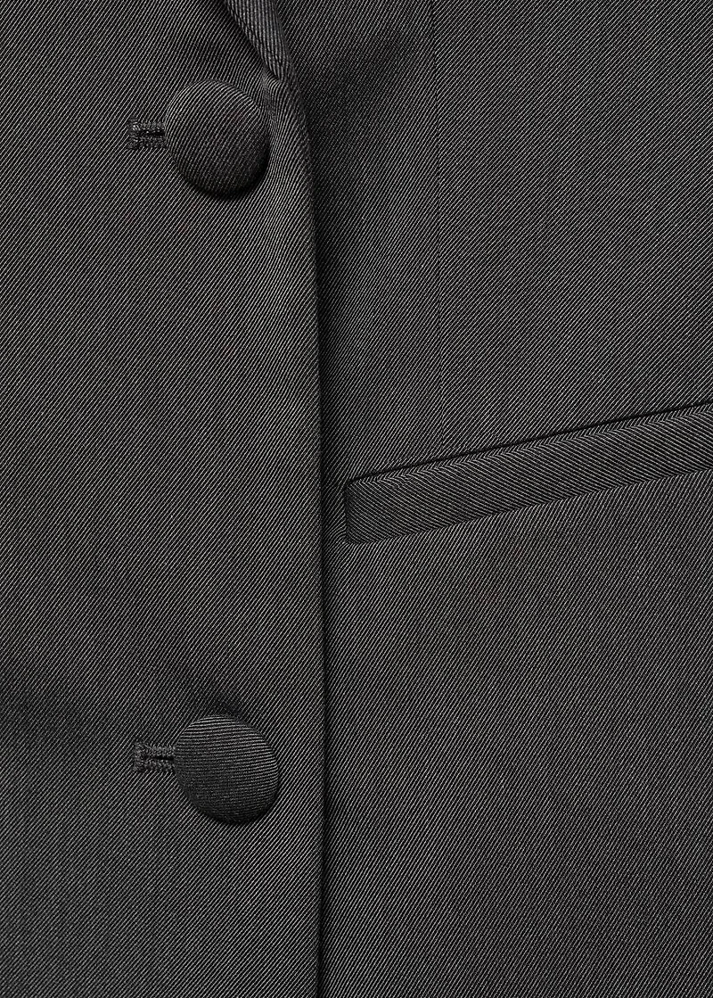 Long buttoned vest