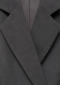Long buttoned vest