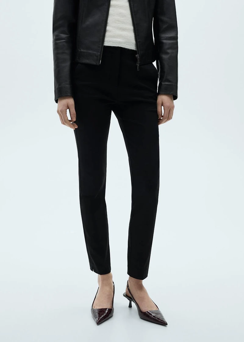 Crop skinny pants