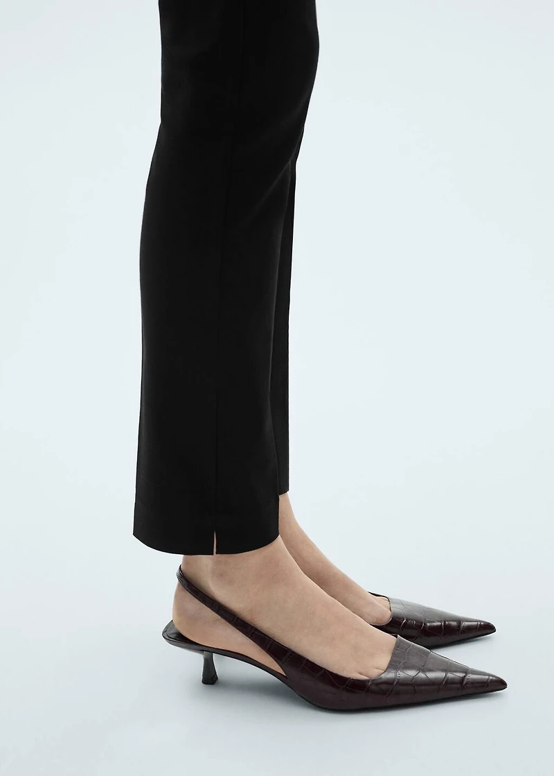 Crop skinny pants