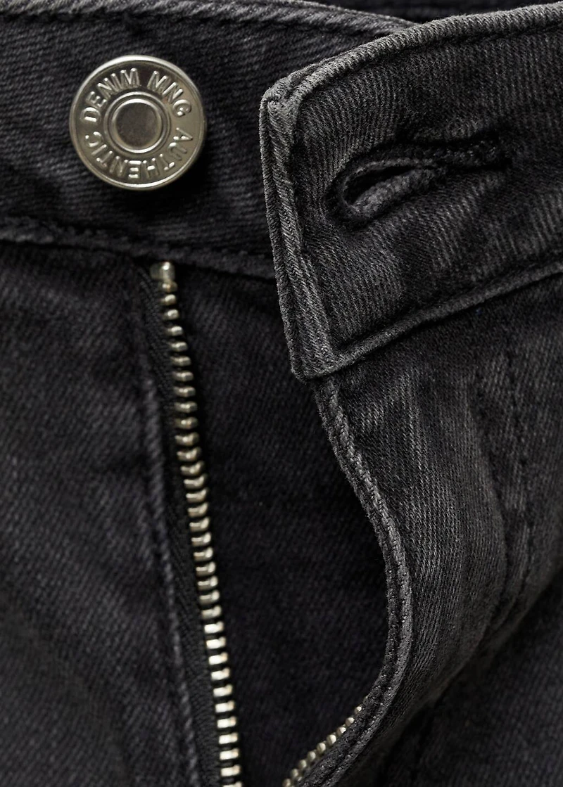 Flared cargo jeans