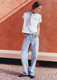 Straight fit jeans