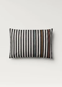Cushion cover with printed stripes 40x60 cm