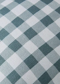 Cotton gingham check cushion cover 30x50 cm
