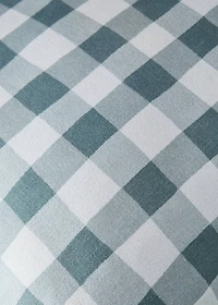 Cotton gingham check cushion cover 40x60 cm