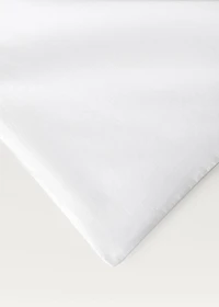 Cotton duvet cover with hand-embroidered flowers for 180/220 cm bed
