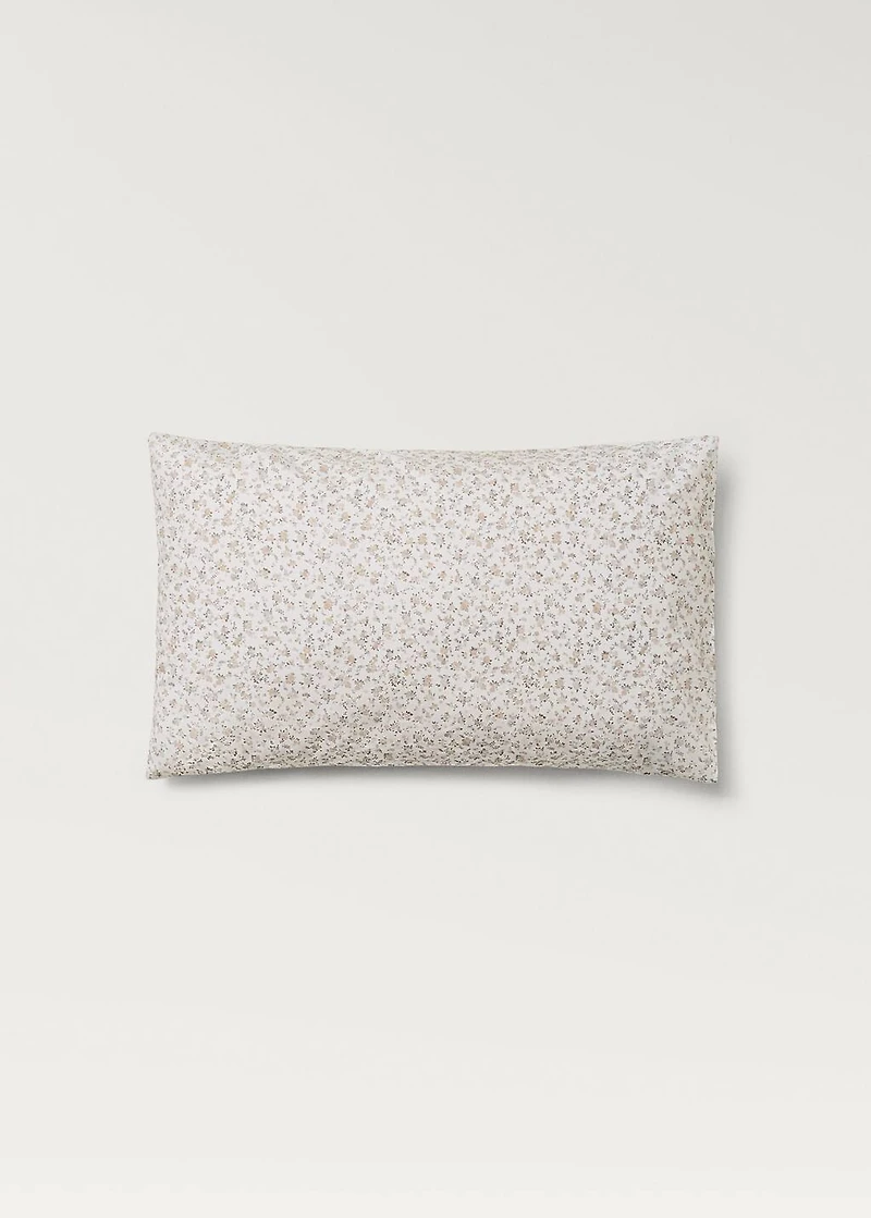 Cotton percale printed children's pillowcase 30x50 cm