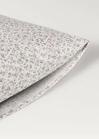 Cotton percale printed children's pillowcase 30x50 cm