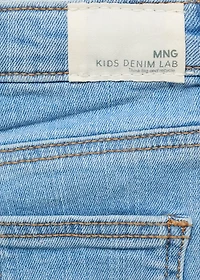 Denim turn-up shorts