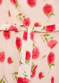 Floral ruffled dress