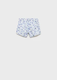 Marine-print swimsuit