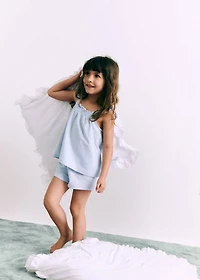 Striped cotton pyjama pack