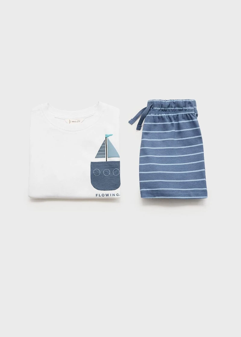 Cotton pyjama shorts pack