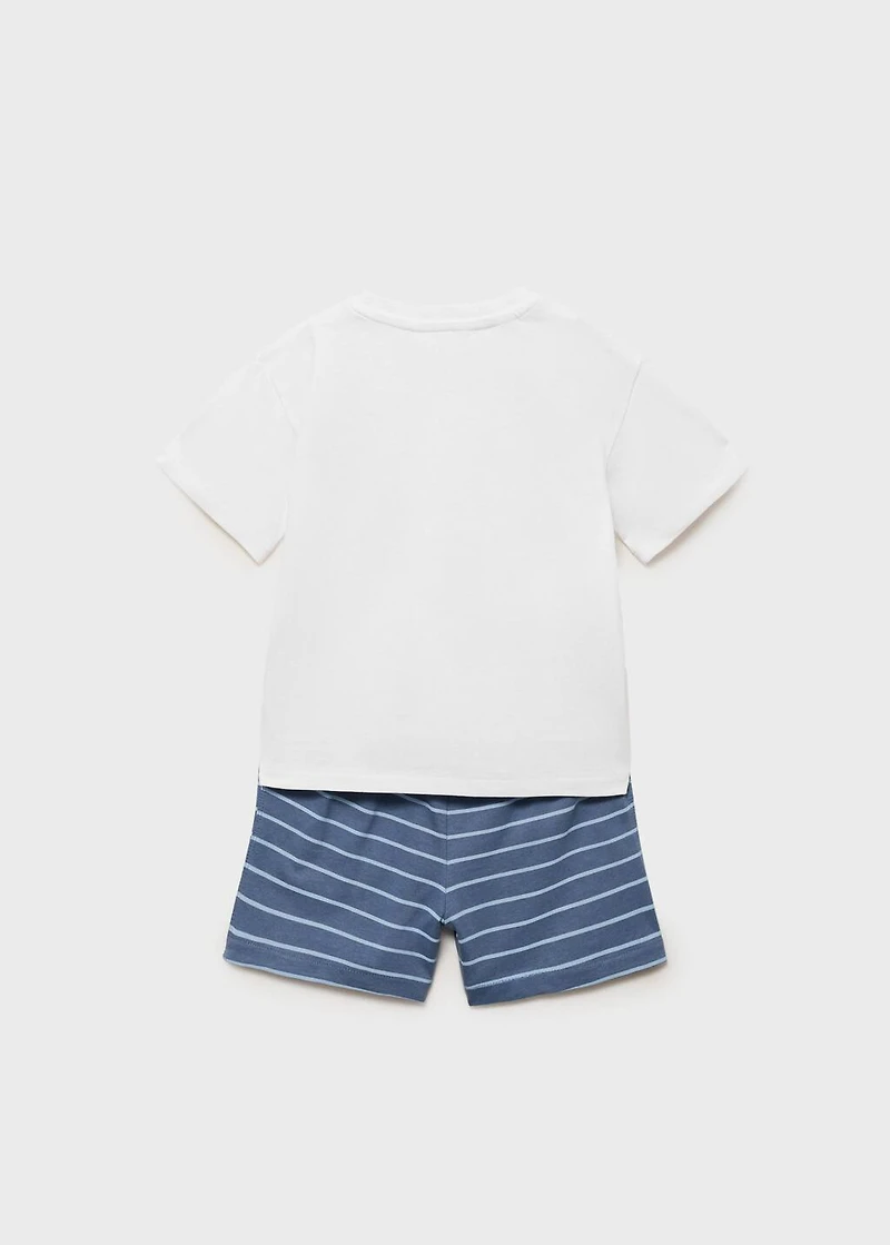 Cotton pyjama shorts pack