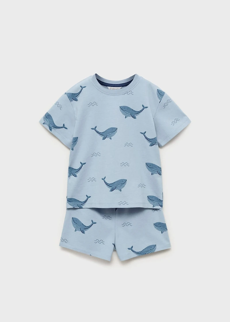 Cotton pyjama shorts pack