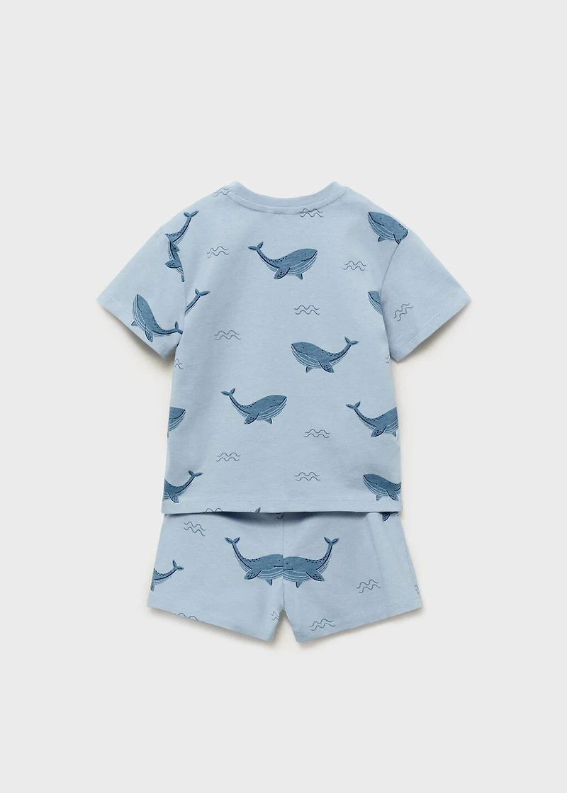 Cotton pyjama shorts pack