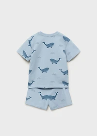Cotton pyjama shorts pack