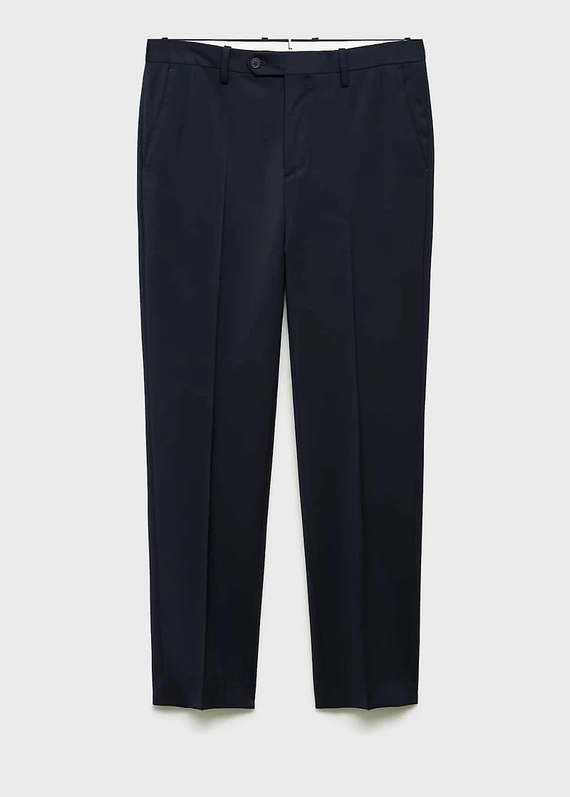 Cool wool suit pants