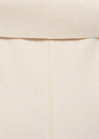 Combined dress with embroidered details