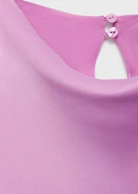 Satin midi dress