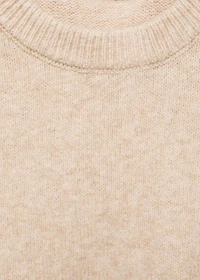 Rolled-up sleeves sweater