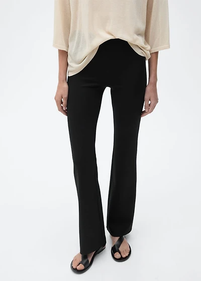 Flared leggings