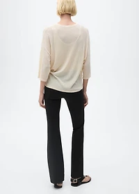 Flared leggings
