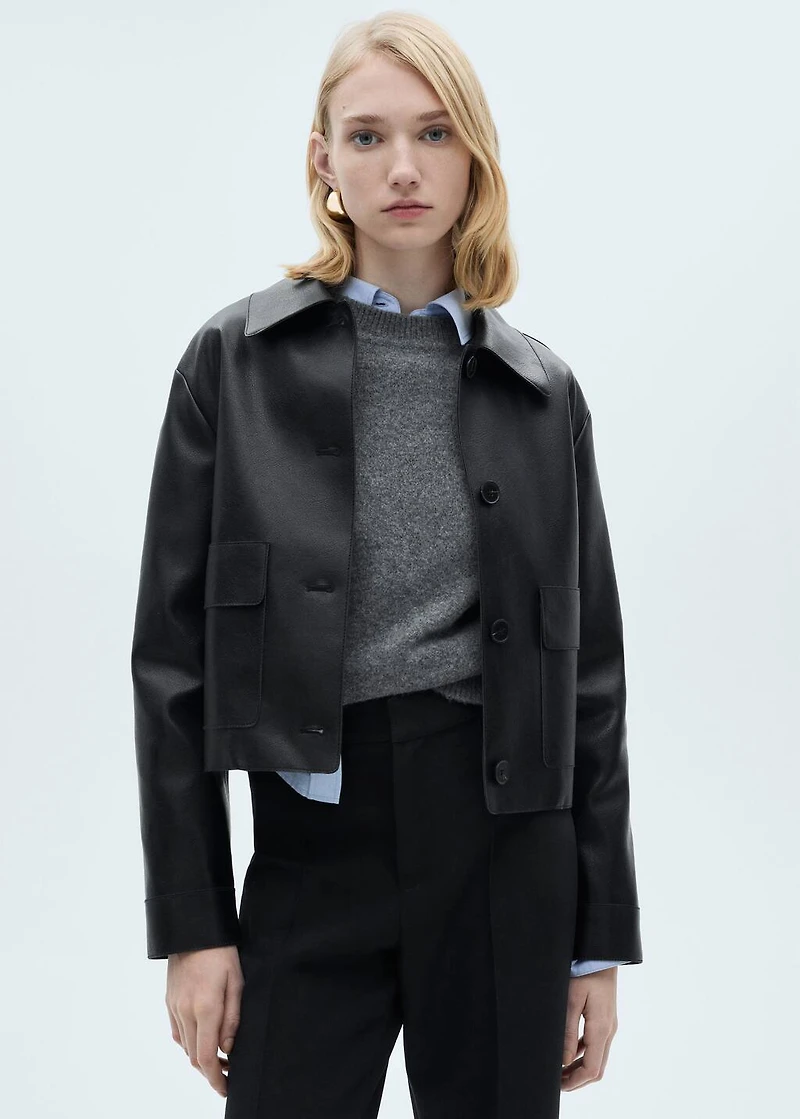 Straight-fit pleated pants