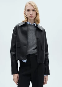 Straight-fit pleated pants