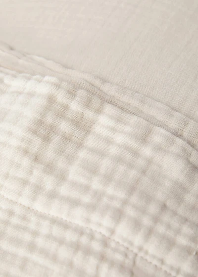 Cotton gauze pillowcase 45x110 cm