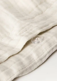 Cotton gauze duvet cover for 135/140 cm bed