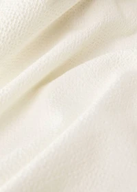 Percale cotton textured duvet cover for cm bed