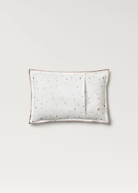 Children's cushion cover with star print 30x20cm