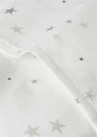 Children's cushion cover with star print 30x20cm