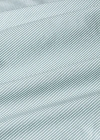 Children’s cotton percale striped fitted sheet for 90 cm bed
