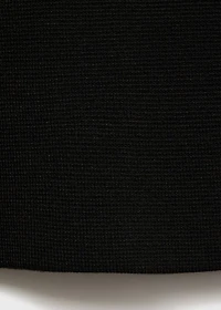 Fine-knit vest with buttons