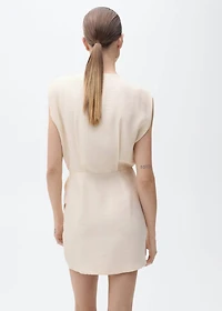 Lyocell wrap dress