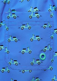 Printed swimming trunks