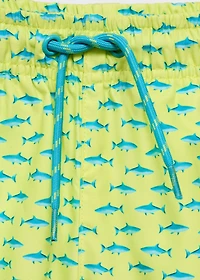 Shark-print swimsuit